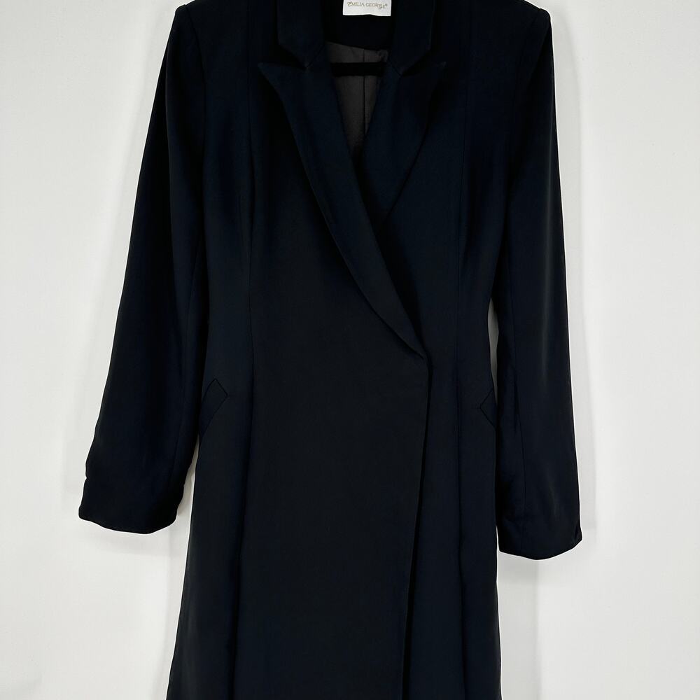 Emilia George Marie Blazer Transitional Maternity Knee Length Shirt Dress XS - Picture 7 of 11